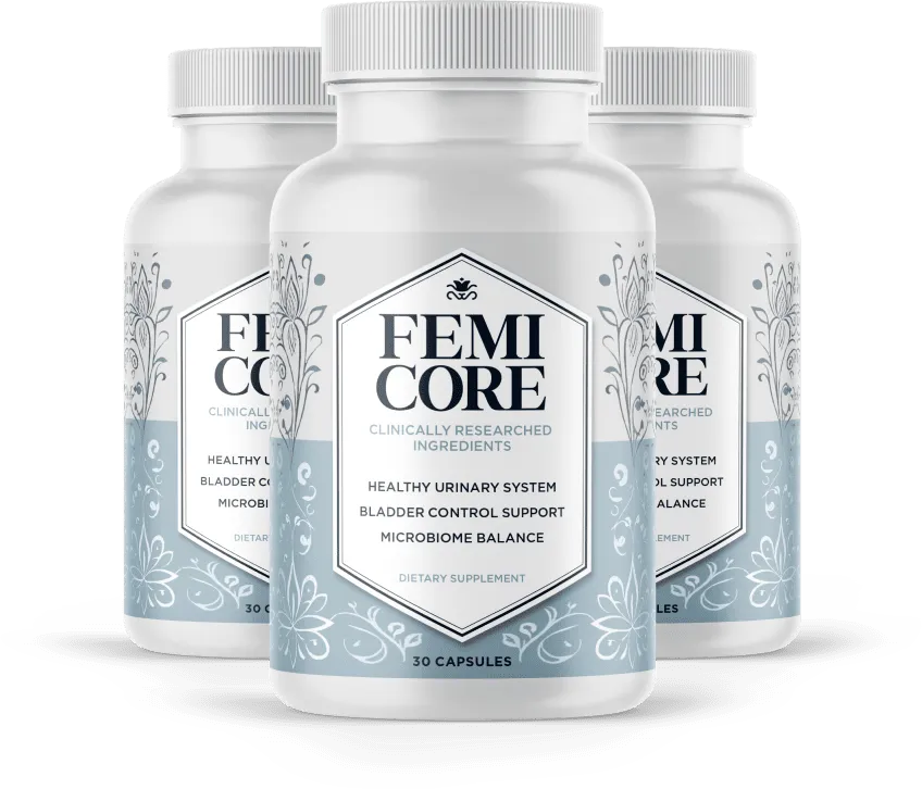 FemiCore 3 bottles package